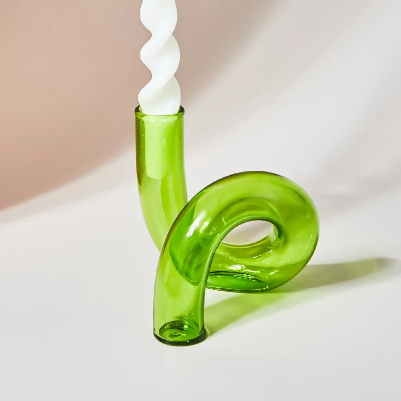 Glasvasen, transparente Blumenvase, Kerzenhalter, Mittelstücke für Hochzeiten, Heimdekoration, Tischdekoration, Kerzenhalter