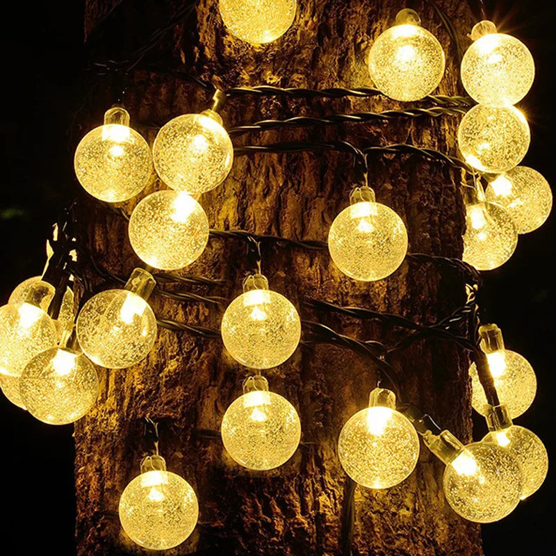 Frendorf | 100 LED Solar Lichterkette Außen - Wasserdicht