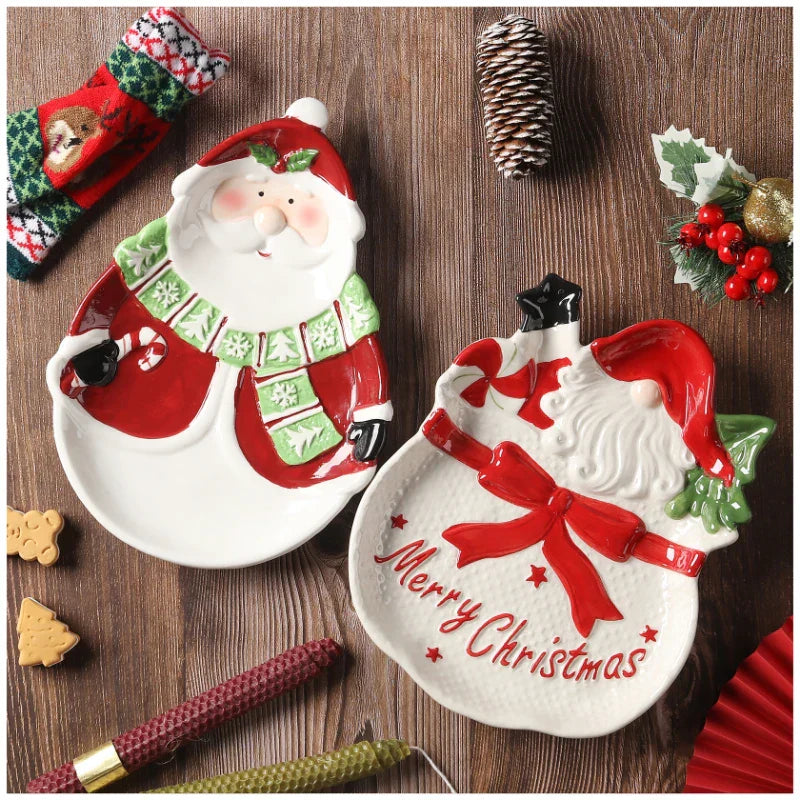 Frendorf | 3D handgemalte Weihnachtsplatten