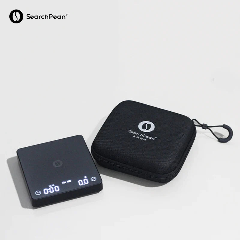 SearchPean Tiny/Tiny2s Espresso-Kaffee-Küchenwaage, Mini-Smart-Timer, USB, 2 kg/0,1 gg/oz/ml, kostenloser Versand, Geschenk für Mann und Frau