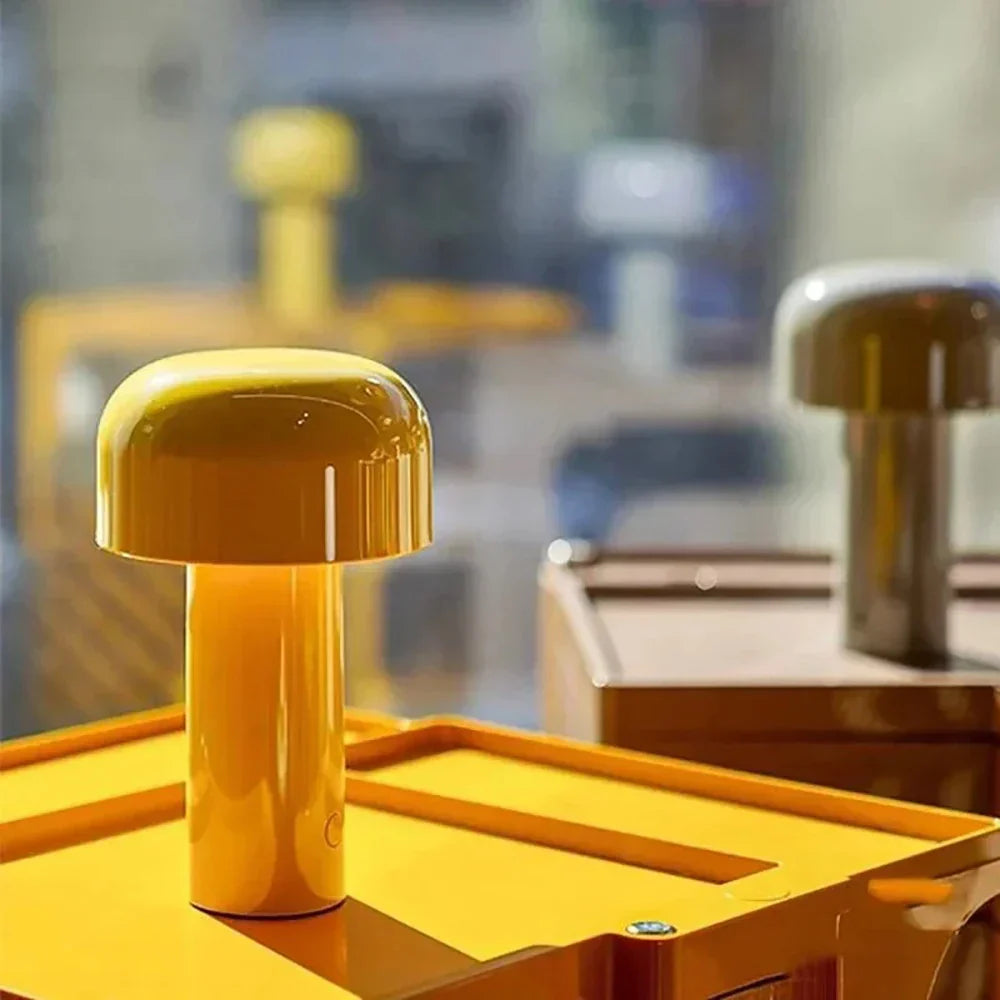 Pilz LED wiederaufladbare Tischlampe