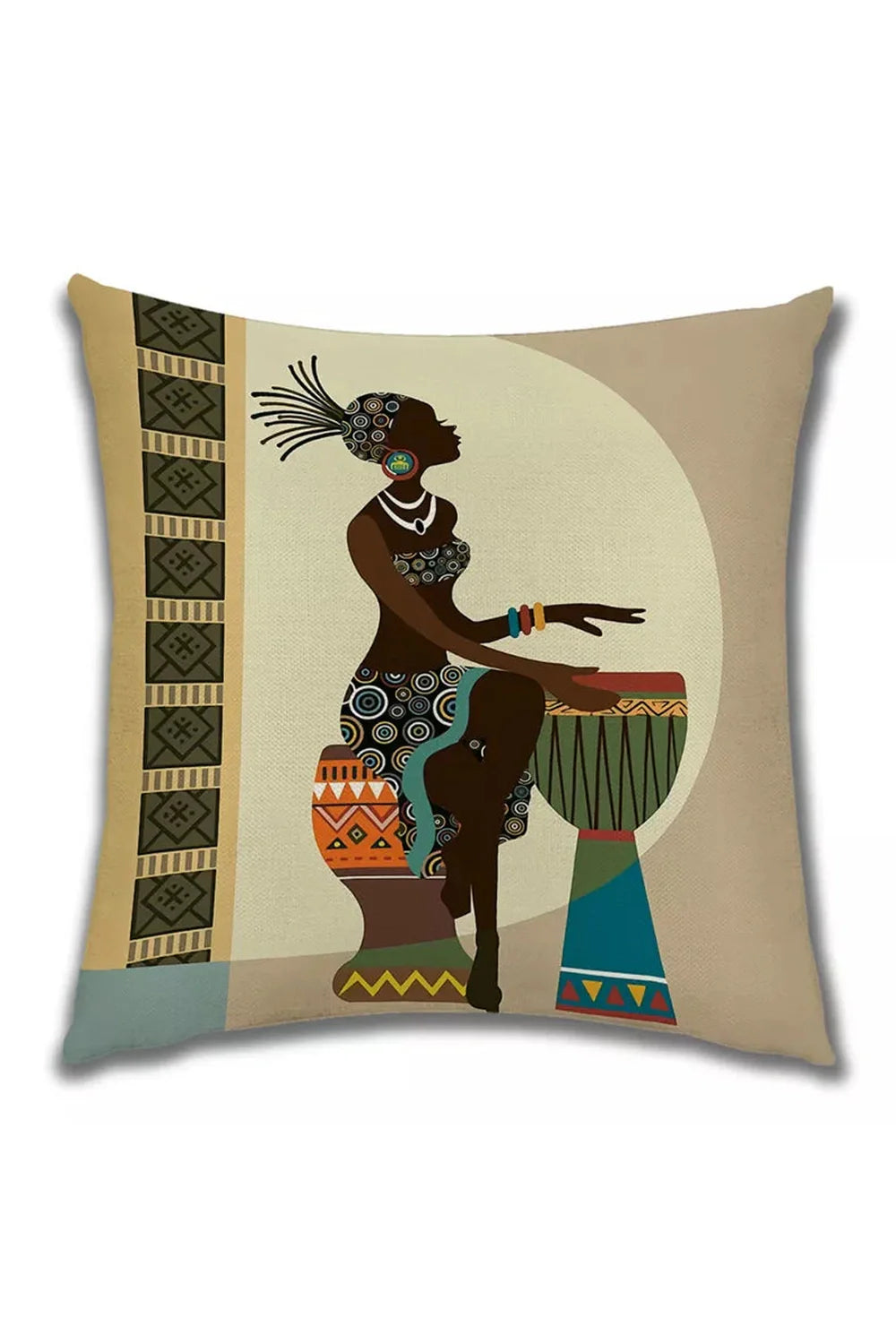 Afrikanische Damen-Kissenbezug