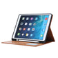 Frendorf | Leder Flip Case für iPad 9,7 (2017-2018), 10,2 (7. / 8. Gen), Air 2/3/4, Pro 9,7/10,5/11 - Wasserdicht, Stoßfest, Business Tablet Hülle