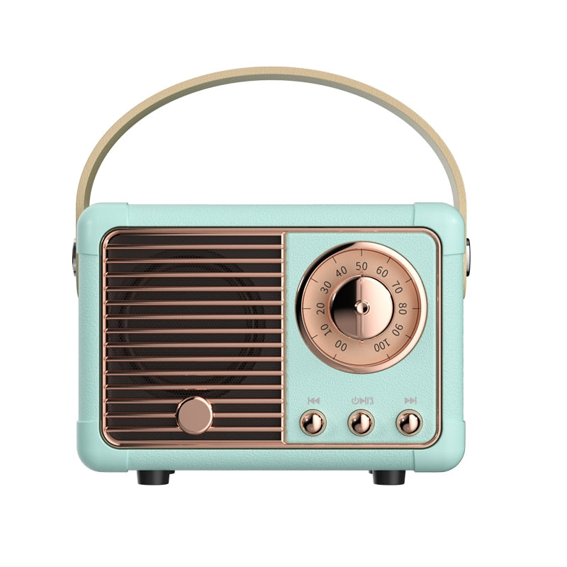 Mini Retro Radio Bluetooth Lautsprecher