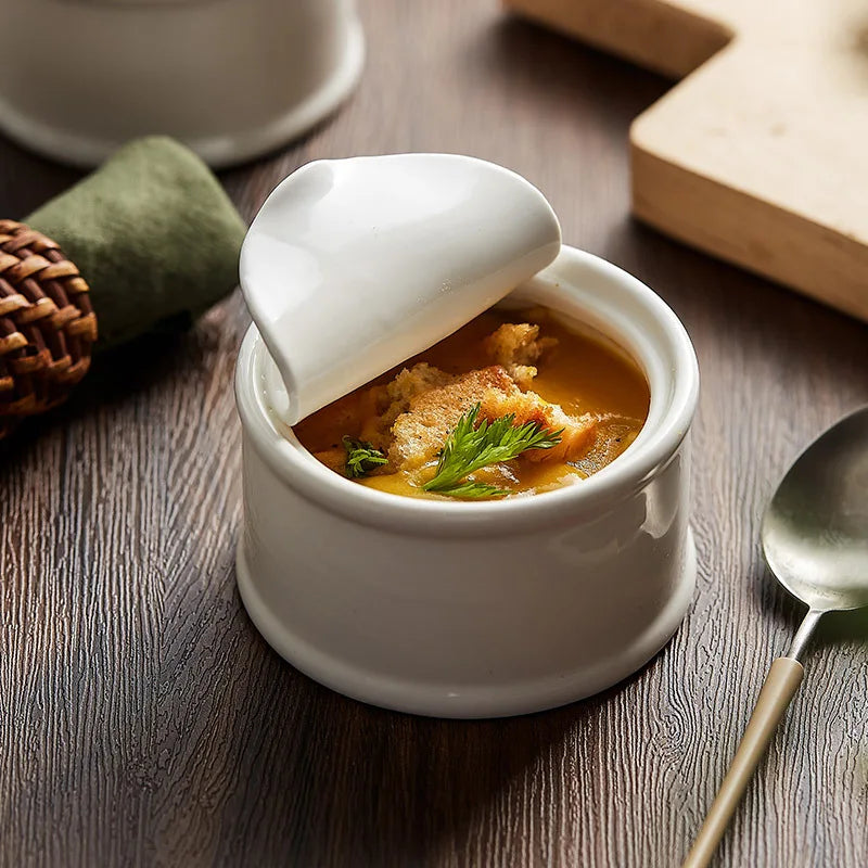 Zeitgenössische Französische Zwiebelsuppe Schüssel – Premium Keramik Suppe & Eintopf Schüssel