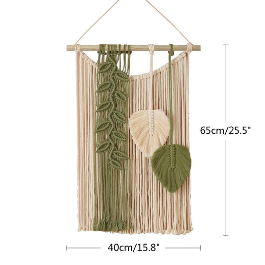 Makramee Wandbehang Wanddekoration Boho Bohemian Gewebte Wohnkultur Handgemachte Wohnzimmer Apartment Studentenwohnheim Wandteppiche