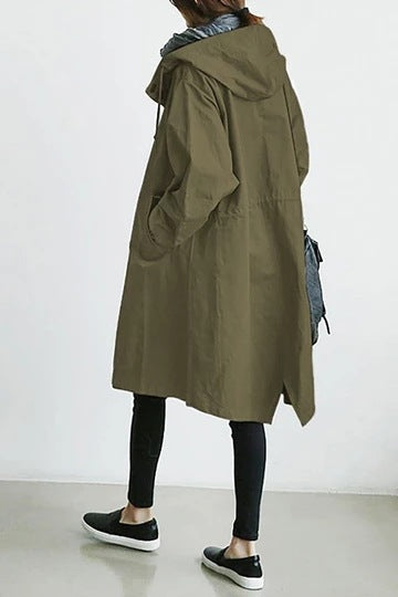 Frendorf | Wasser- und Winddichter Damen-Trenchcoat mit Kapuze