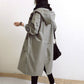 Frendorf | Wasser- und Winddichter Damen-Trenchcoat mit Kapuze