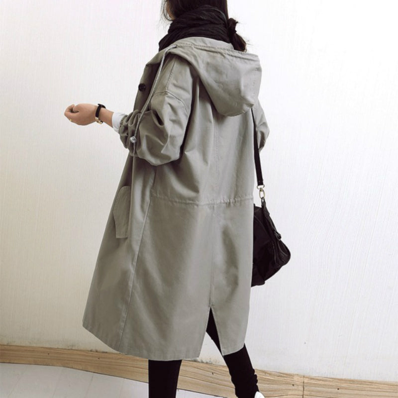 Frendorf | Wasser- und Winddichter Damen-Trenchcoat mit Kapuze