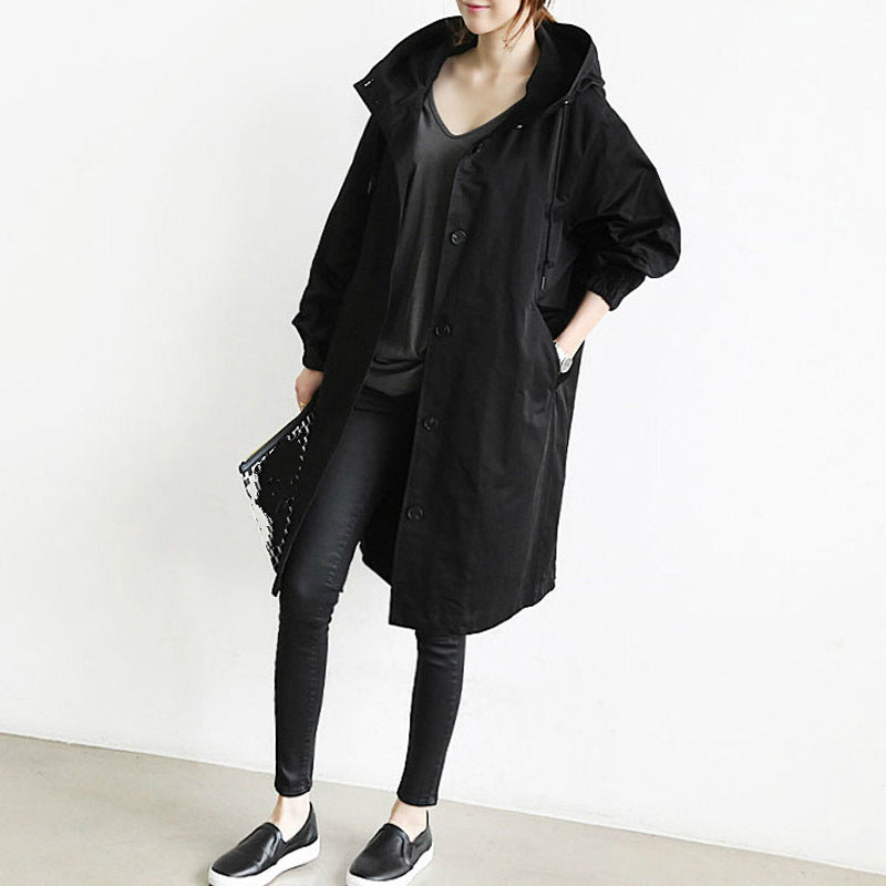 Frendorf | Wasser- und Winddichter Damen-Trenchcoat mit Kapuze