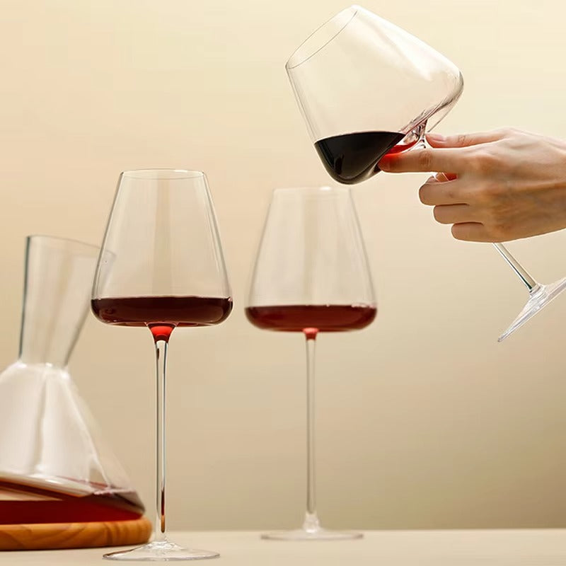 Frendorf | Sets van 2, 4 en 6 Handgemaakte Kristallen Wijnglazen en Champagneglazen - 4 Maten