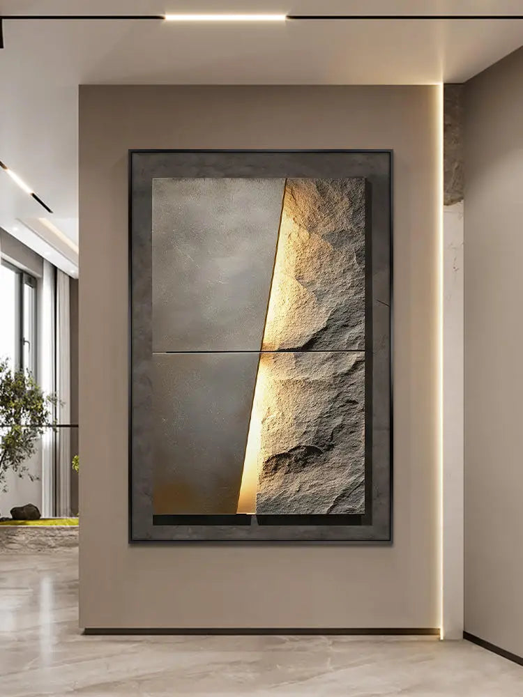 Frendorf | Neue Rock-Textur-LED-Porzellan-Wandlampe