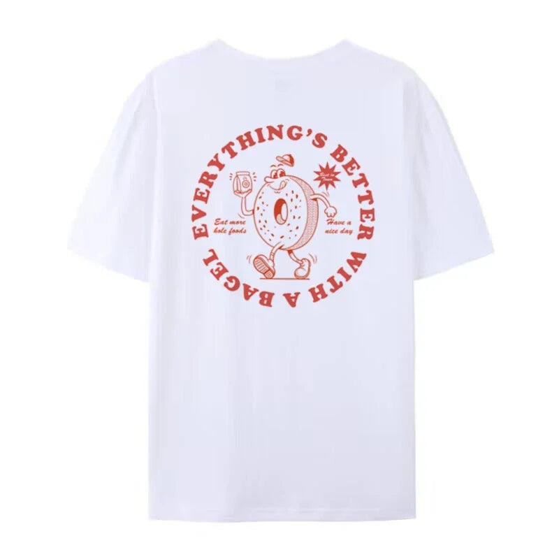 Alles ist besser mit einem Bagel T-Shirt