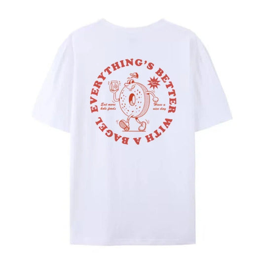 Alles ist besser mit einem Bagel T-Shirt