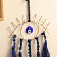 Evil Eye Makramee Wandbehang Traumfänger Boho Zimmer Dekor Türkisches Auge Wohnzimmer Schlafzimmer Feng Shui Amulett Heimdekoration
