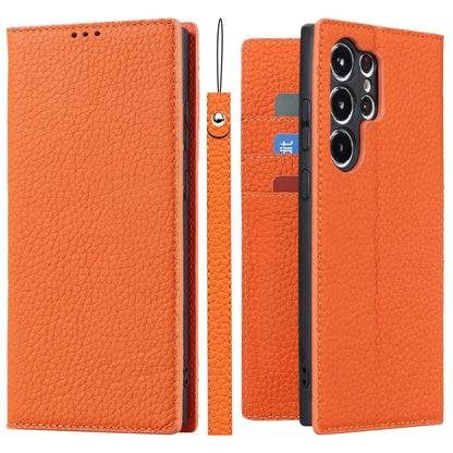 Frendorf |  Echtleder-Brieftaschenhülle für Samsung Galaxy S23 Ultra