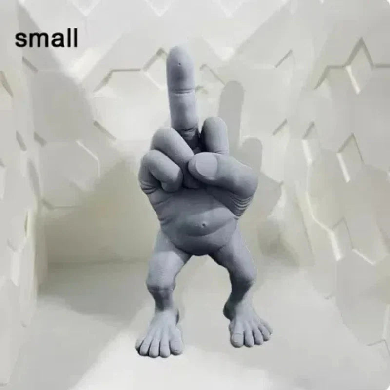 Frendorf | 3D gedruckter Mittelfinger Lustige Dekoration