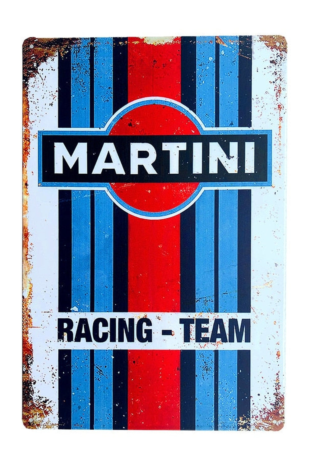 Retro Auto Service Metallposter