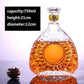 Frendorf | VeraLux Glas-Dekanter Set | Elegante Whisky-Karaffe | Luxuriöse Geschenkidee | Für Spirituosen & Wein