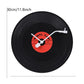 Musical Vinyl Record Wall Clock