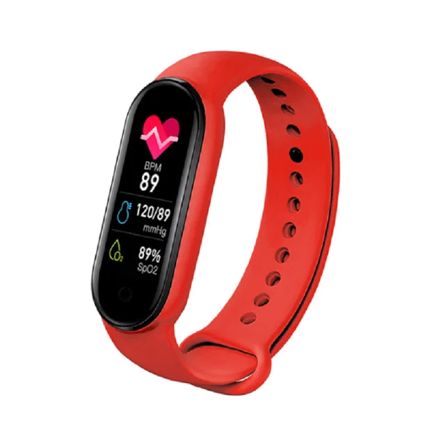 Frendorf | M7 Smart Watch Männer Frauen Smartband Herzfrequenz Smartwatch Fitness Tracker Blutdruck Sport Smart Bracelet für xiaomi iPhone