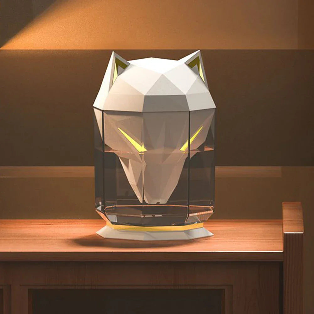 Frendorf | Wolf Kopf SB Aromatherapie Nachttischlampe Luftbefeuchter