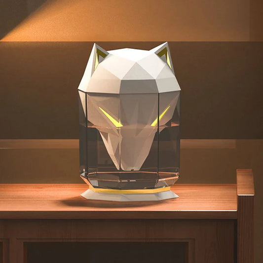 Frendorf | Wolf Kopf SB Aromatherapie Nachttischlampe Luftbefeuchter