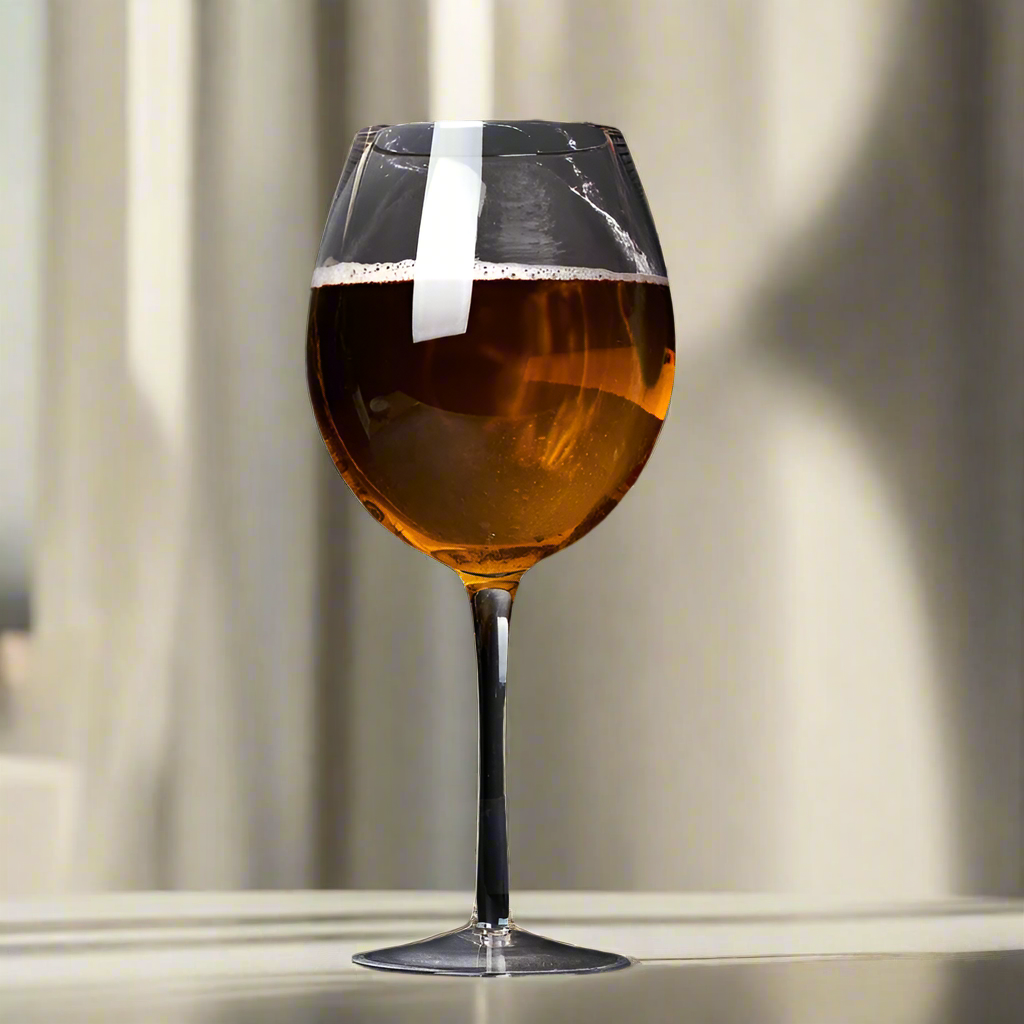 Frendorf | Riesige 106 Oz Weinglas und Bierkrug-Kombo - 3000ML Extra Großes Kristallglas für Partys, Hochzeiten und Feiern