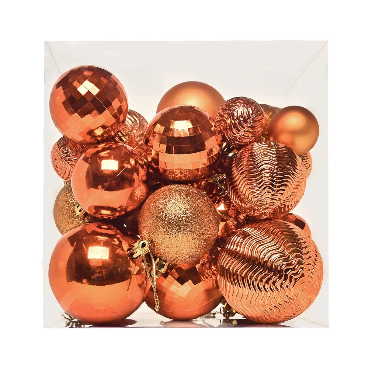 Frendorf | 36 Stück Verschiedene Weihnachtsornamente Set