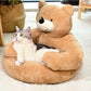 Frendorf | CuddleBear Katzenbett - Für ultimativen Komfort und Gemütlichkeit