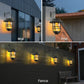 Solar Drahtlose wasserdichte flackernde Sonnenflamme Laterne Licht | - WallLant
