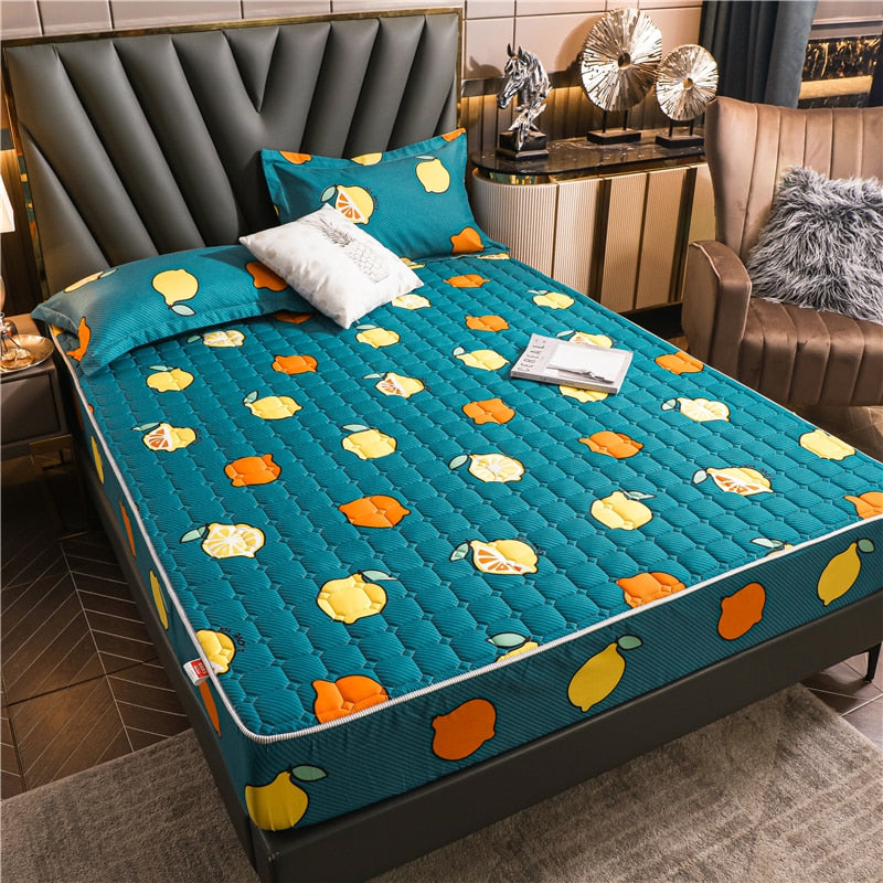 Frendorf | CozyCover gepolstertes Spannbettlaken für luxuriösen Schlaf