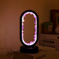 Natürliche Amethyst Oval Nachtlicht