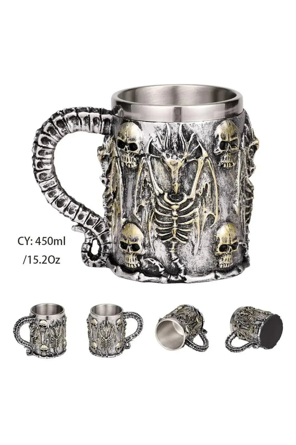 Skull Viking Bierbecher
