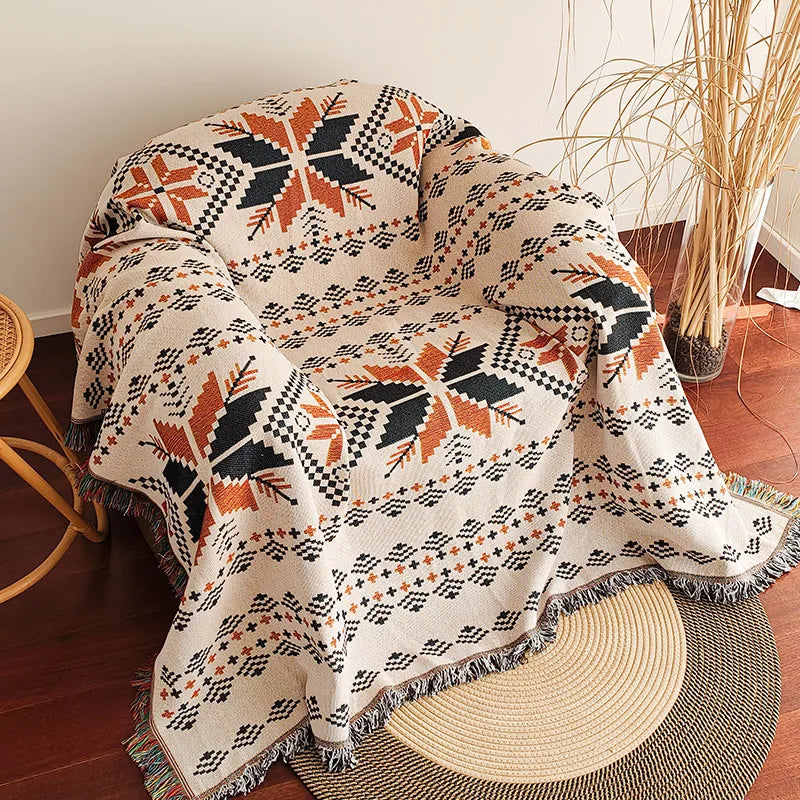 Boho Canyon Tribal Decke