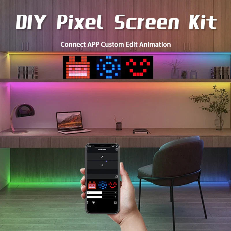 Frendorf | Pixel Art LED Home Decor Smart Display