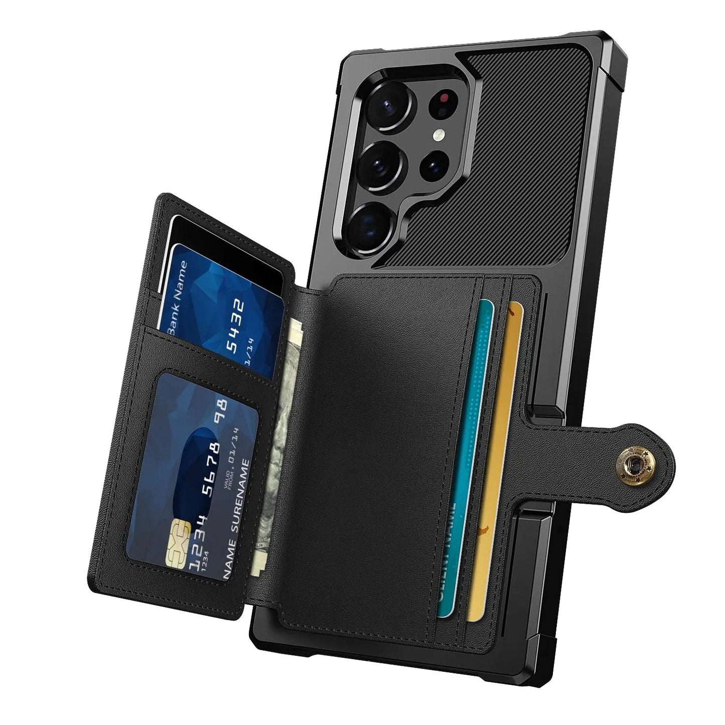Frendorf | Pinnacle Wallet-Hülle mit Kartenhalter für Samsung Galaxy S23 Ultra