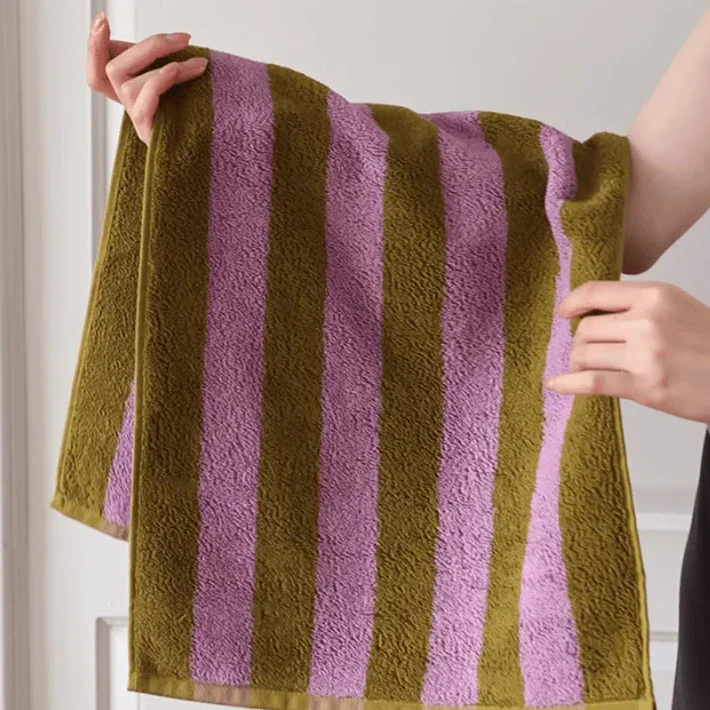Retro Streifen Handtuch (Chunky)