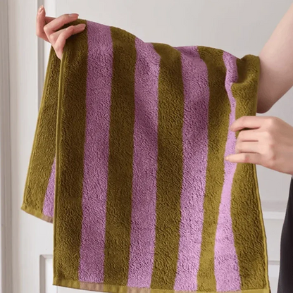 Retro Streifen Handtuch (Chunky)