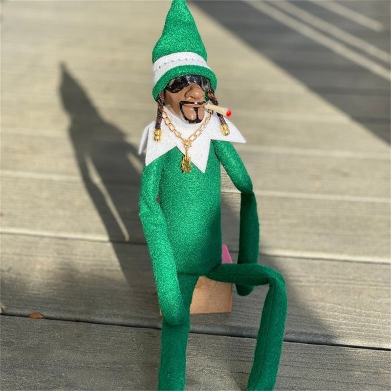 Kreative Snoop On A Stoop Weihnachtselfenpuppe Spy On A Bent Weihnachtsdekorationen Home Latex Ornamente Elfenpuppe Geschenkspielzeug