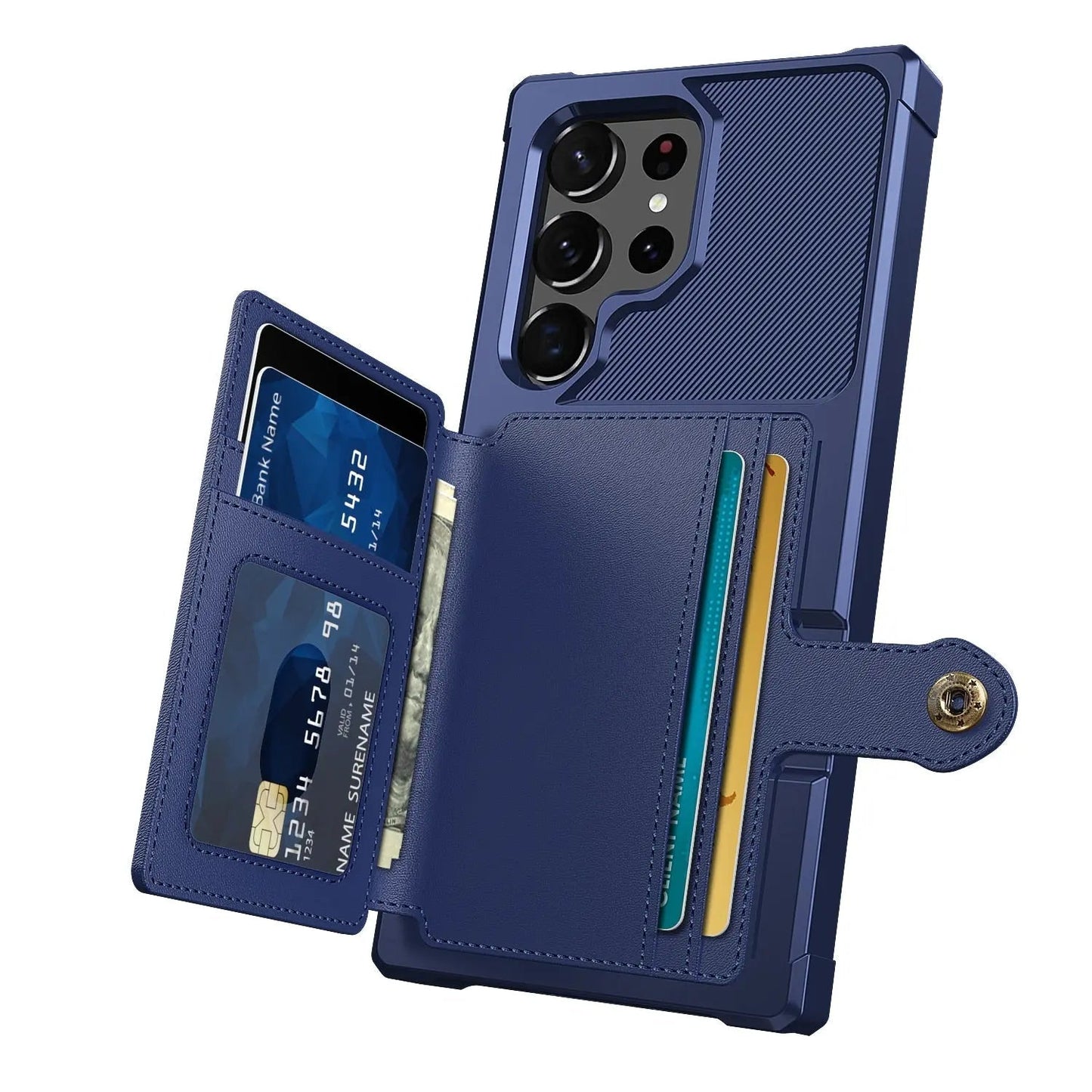 Frendorf | Pinnacle Wallet-Hülle mit Kartenhalter für Samsung Galaxy S23 Ultra