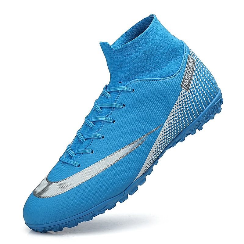 Frendorf | Turf Fußballschuhe Hohe Knöchel Futsal Männer Ag Tf Outdoor Atmungsaktive Fußball Stiefel Rutschfeste Trainer
