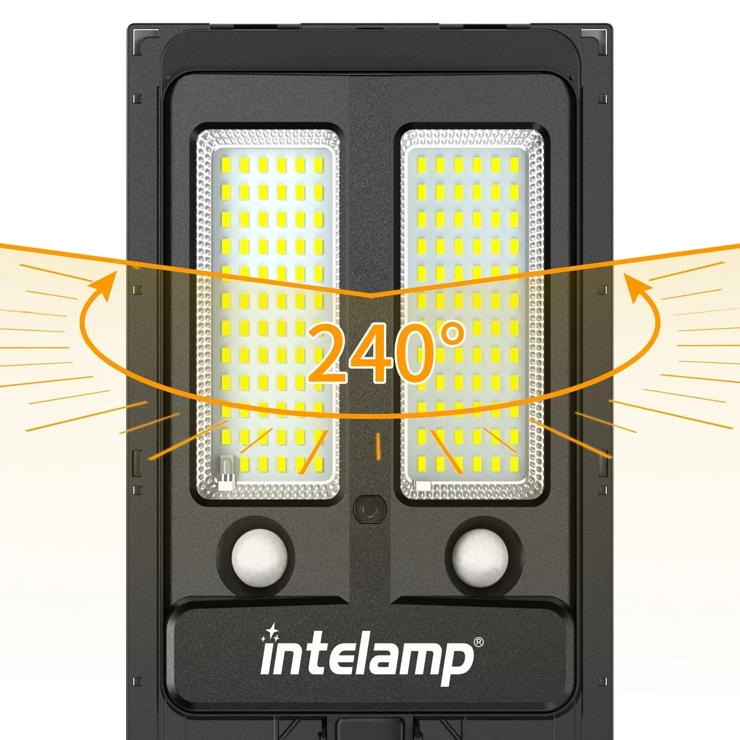Frendorf | BrightGuard | Solar Außenleuchte | Bewegungsmelder & Fernbedienung | 3000LM für Garten & Einfahrt