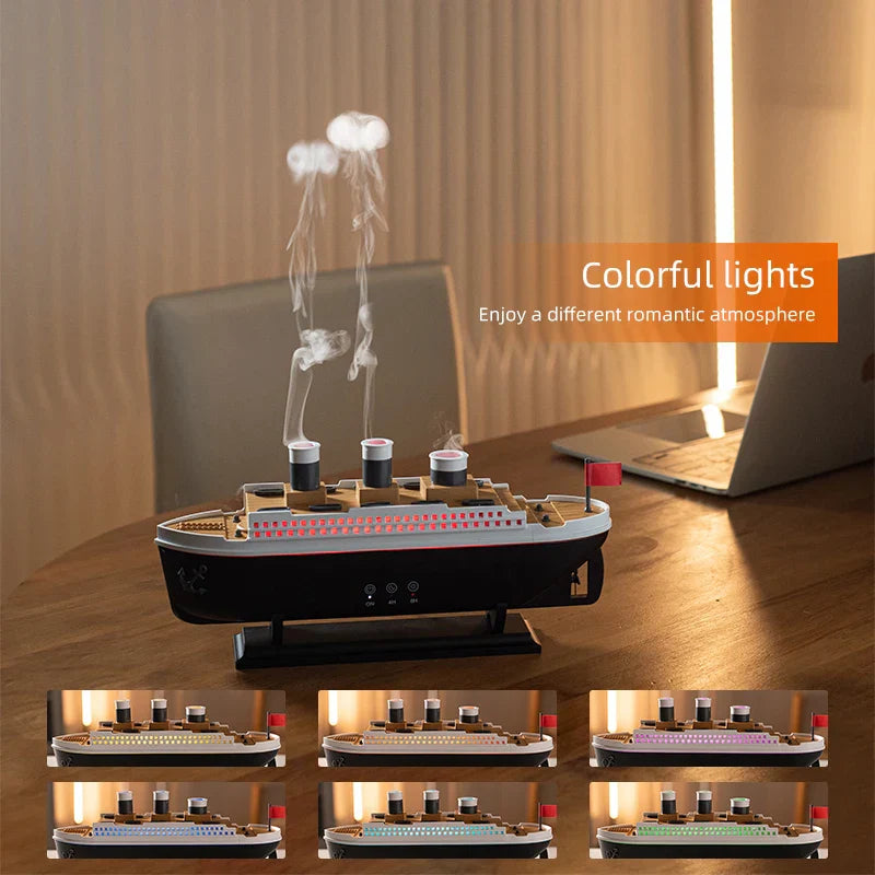 Frendorf | Luxus Ozeanliner Elektrischer Aromatherapie Luftbefeuchter