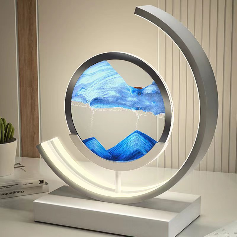 CalmSphere | Beruhigende & Faszinierende Sand-Bordlampe