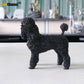 Mode Hund Modell Simulation Tier Kollektion Dekoration Handwerkskunst Figuren Miniaturen Wandbilder Zubehör Einrichtung Modelle