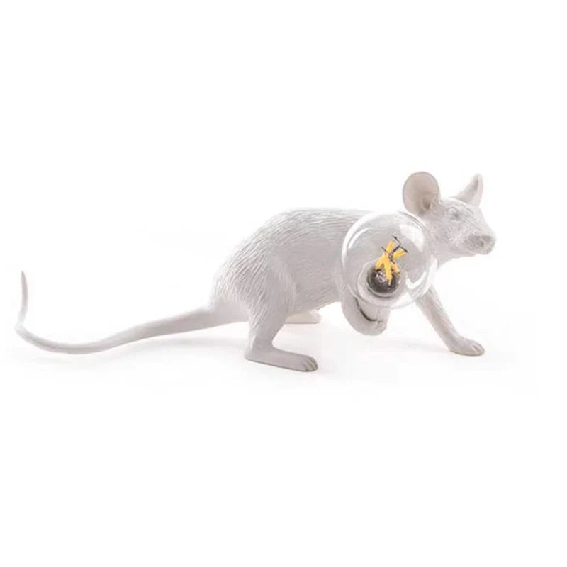 Moderne LED Tier Tischlampen: Harz Ratte, Katze und Eichhörnchen Nachtlichter
