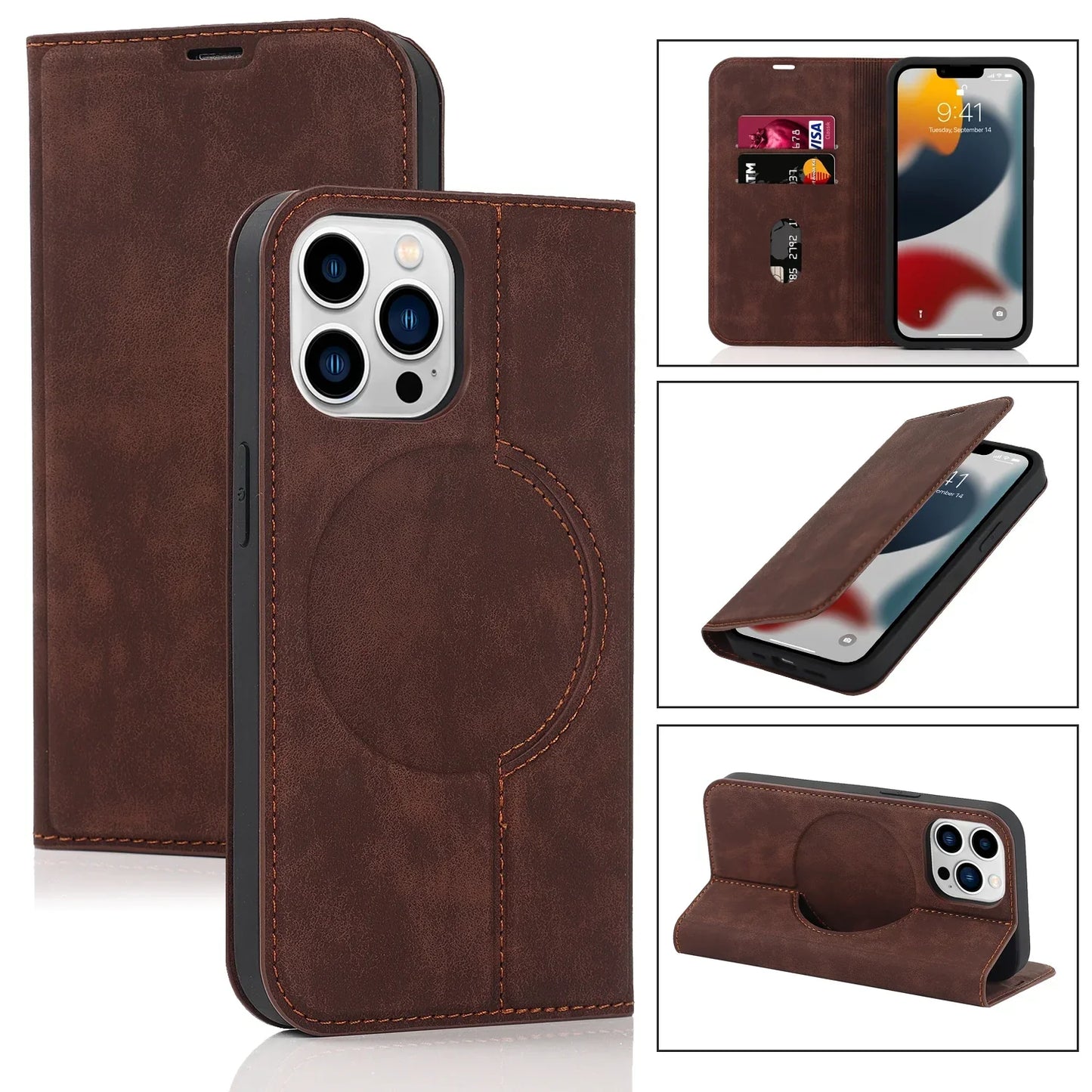 Frendorf | Wallet Hülle MagSafe Wireless Charging- iPhone