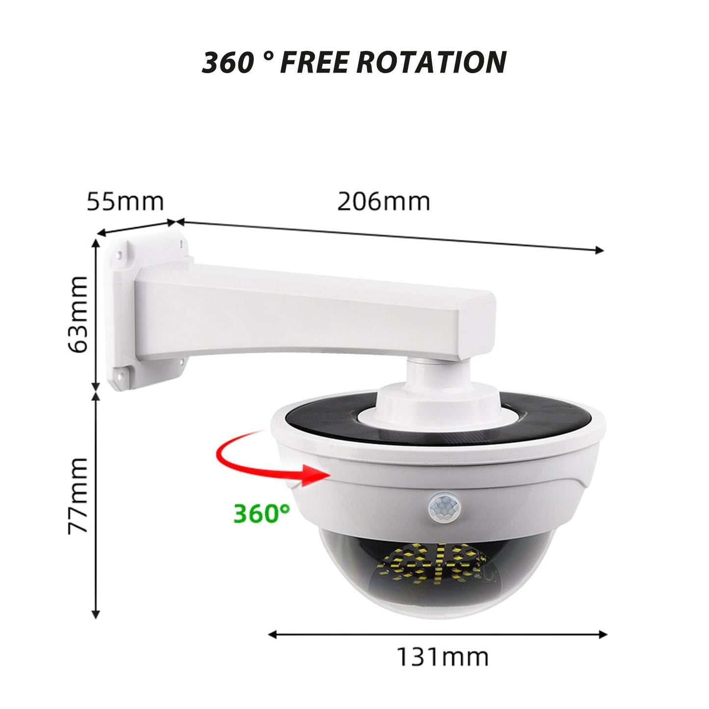 Frendorf | Wasserdichte Solar Dummy-Sicherheitskamera