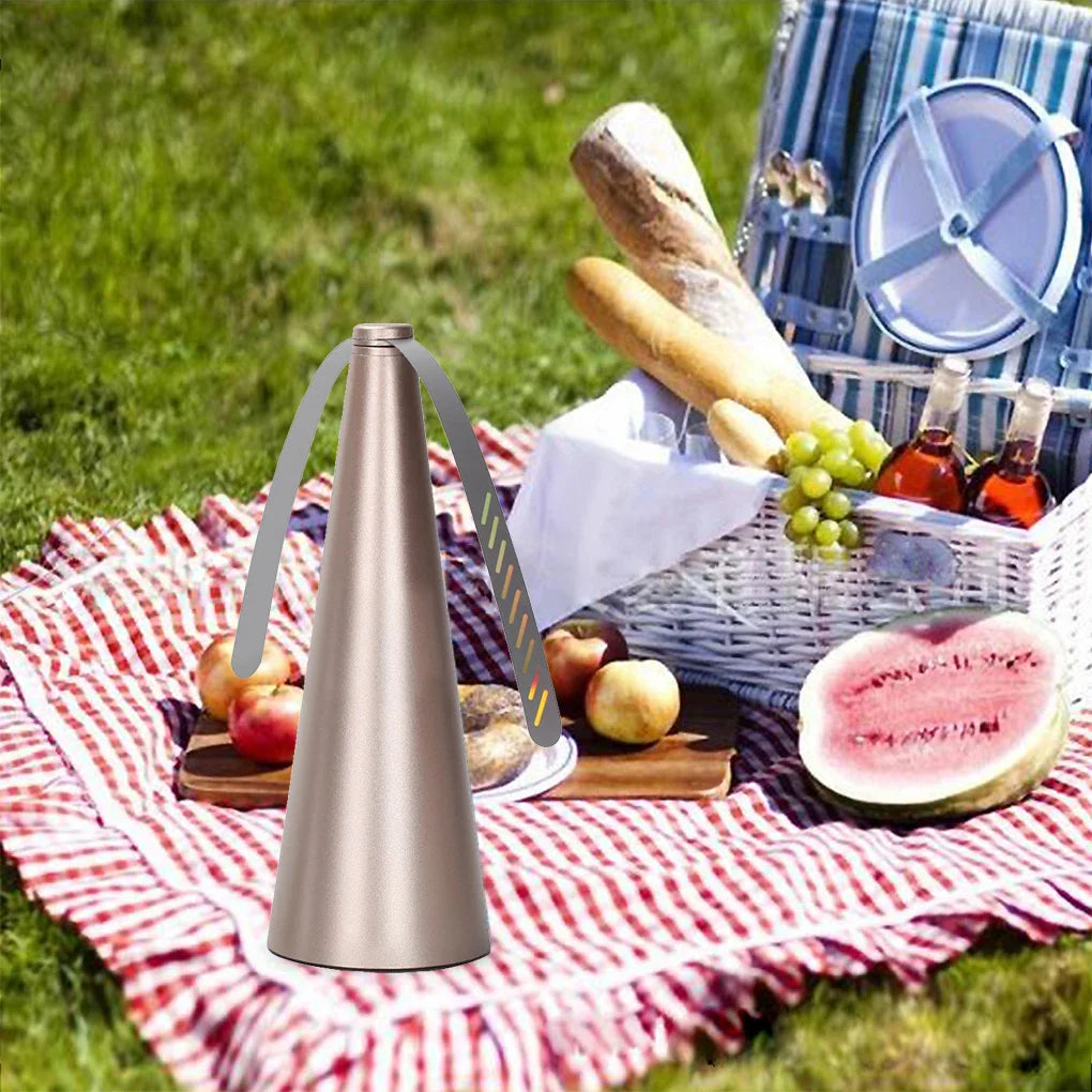 Frendorf | Outdoor Fliegen- & Insektenabwehrventilator für Esstische und Mahlzeiten – BugFree